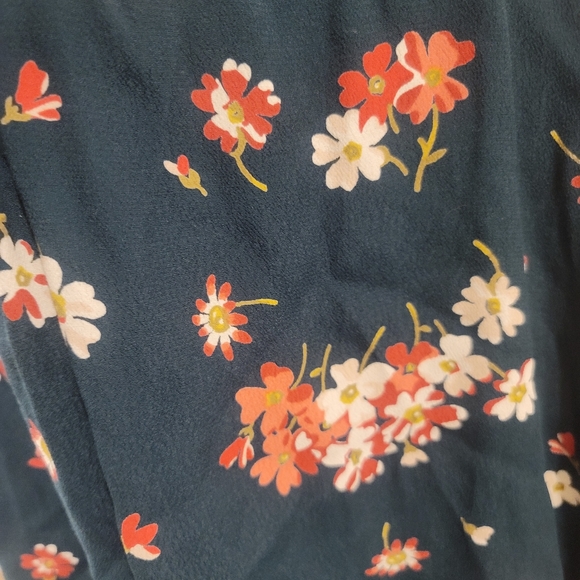 Madewell Rhyme Spruce Blooms Top Size XS - Picture 5 of 5